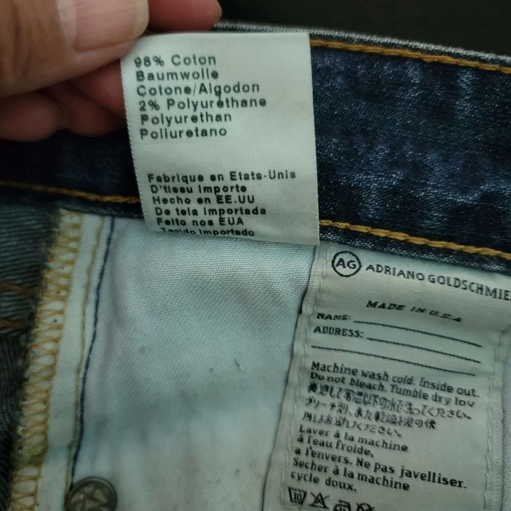 AG THE NIKKI Exclusively For Calypso Mid-rise Skinny Jeans Women Sz 25R